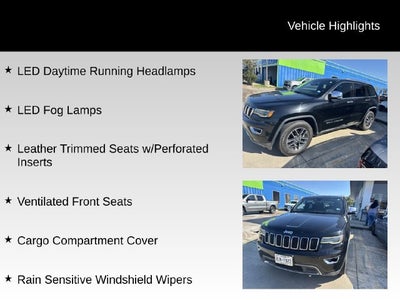 2017 Jeep Grand Cherokee Limited 4x2
