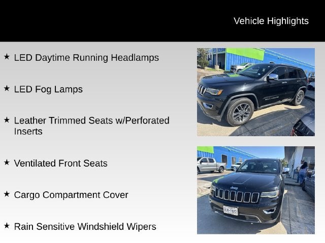 2017 Jeep Grand Cherokee Limited 4x2