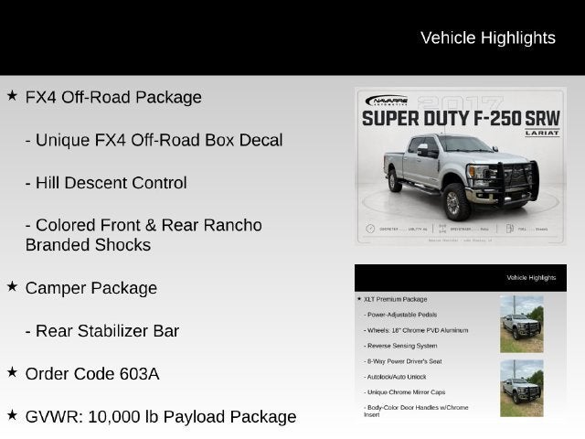 2017 Ford Super Duty F-250 SRW Lariat