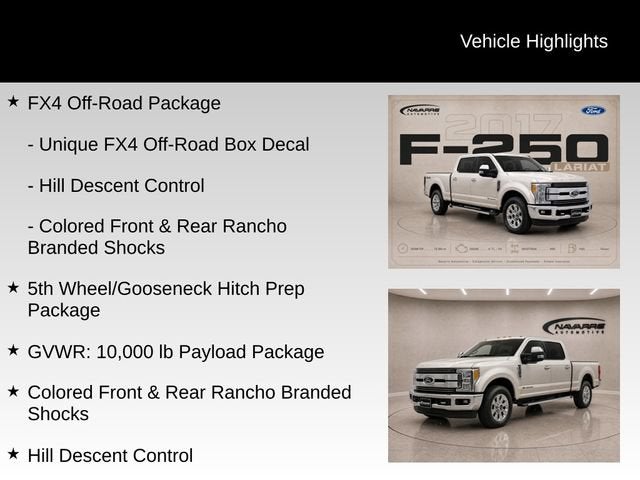 2017 Ford F-250 LARIAT