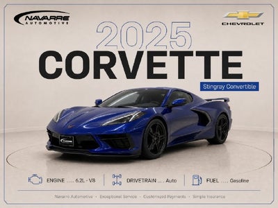 2025 Chevrolet Corvette Stingray 2LT