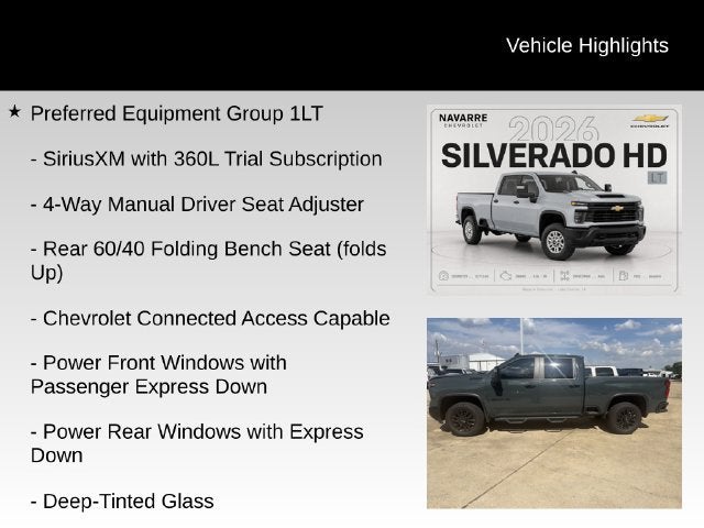 2026 Chevrolet Silverado 2500 HD LT