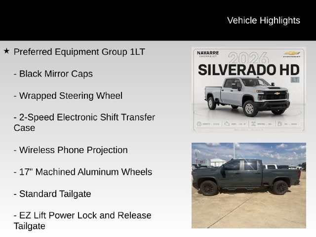 2026 Chevrolet Silverado 2500 HD LT