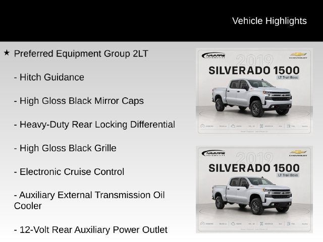 2019 Chevrolet Silverado 1500 LT Trail Boss