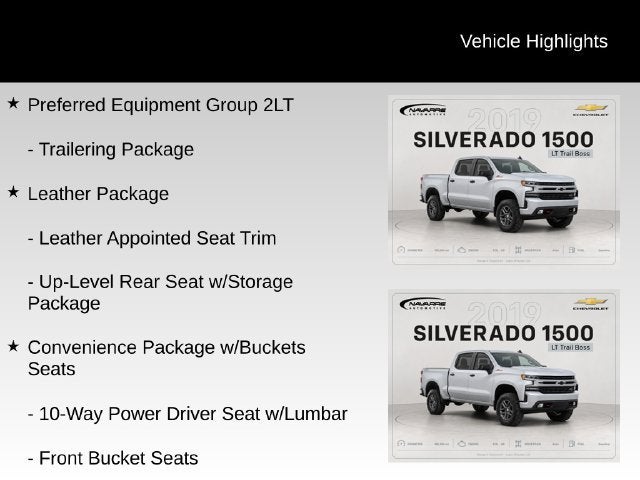 2019 Chevrolet Silverado 1500 LT Trail Boss