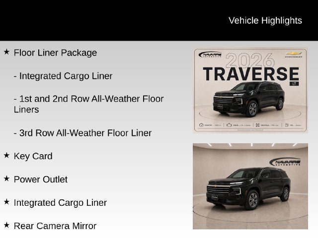 2026 Chevrolet Traverse LT
