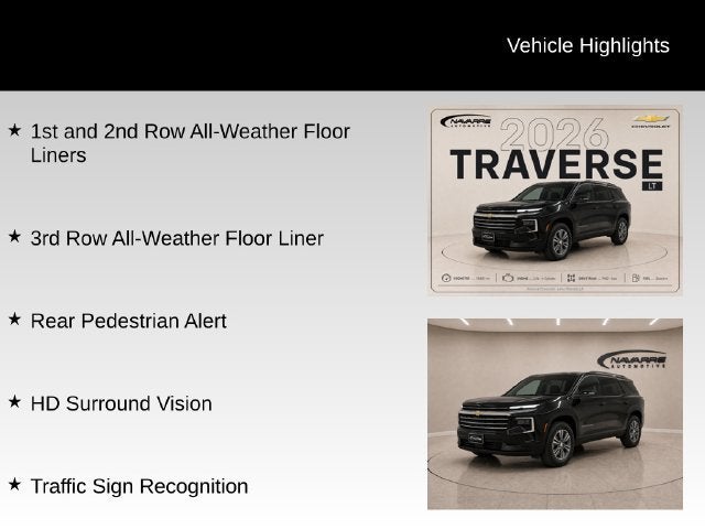 2026 Chevrolet Traverse LT