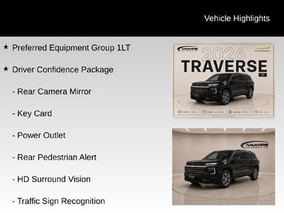 2026 Chevrolet Traverse LT