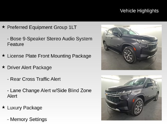 2024 Chevrolet Tahoe LT