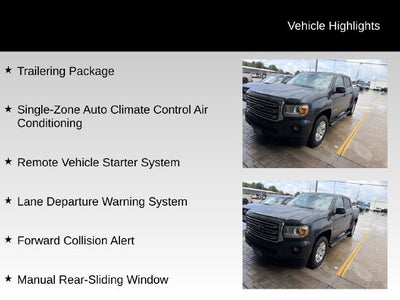 2018 GMC Canyon 2WD SLE
