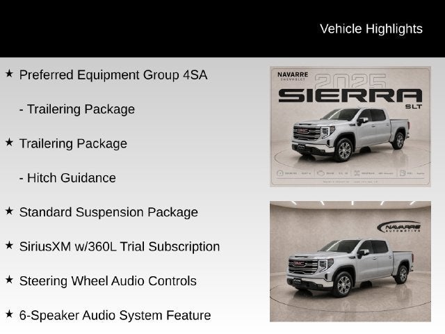 2025 GMC Sierra 1500 SLT