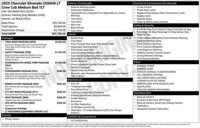 2025 Chevrolet Silverado 2500 HD LT