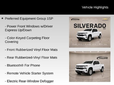 2020 Chevrolet Silverado 1500 RST
