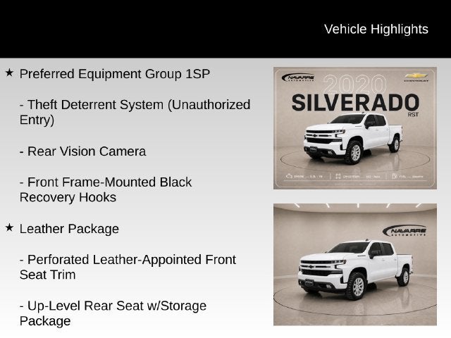 2020 Chevrolet Silverado 1500 RST