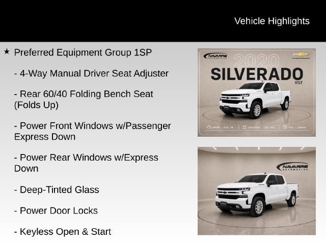 2020 Chevrolet Silverado 1500 RST