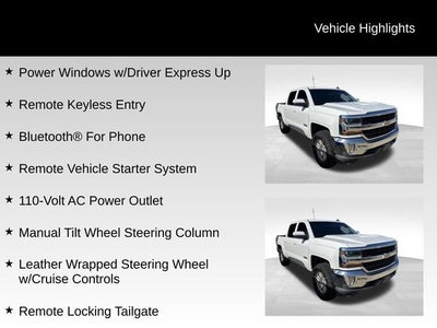 2018 Chevrolet Silverado 1500 LT