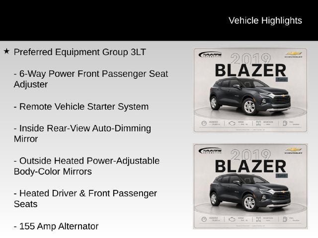 2019 Chevrolet Blazer 4DR FWD LT