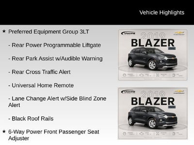 2019 Chevrolet Blazer 4DR FWD LT