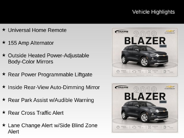 2019 Chevrolet Blazer 4DR FWD LT