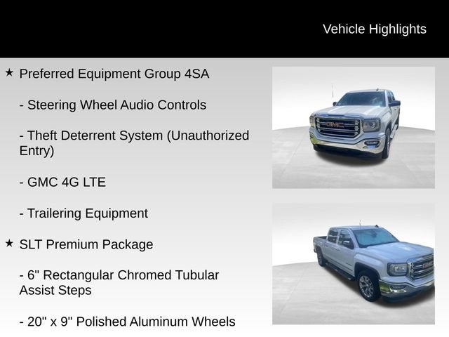 2018 GMC Sierra 1500 SLT
