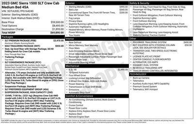 2023 GMC Sierra 1500 SLT