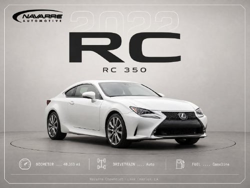 2022 Lexus RC RC 350