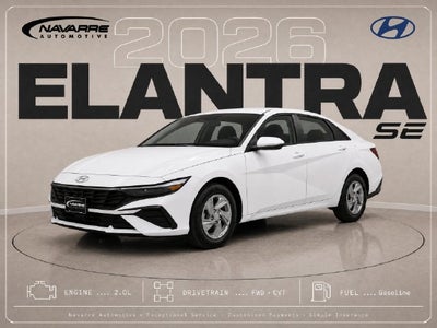 2026 Hyundai Elantra SE