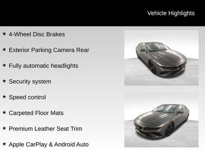 2026 Hyundai Elantra SEL Sport