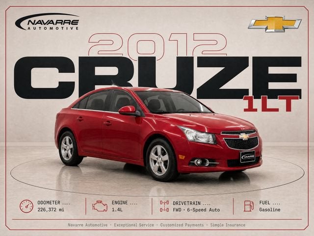 2012 Chevrolet Cruze LT w/1LT