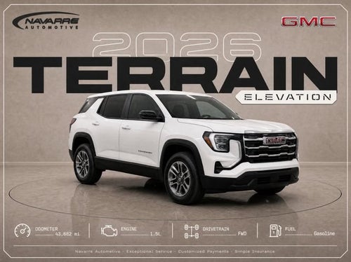 2026 GMC Terrain Elevation