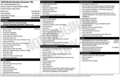 2023 Buick Envision Essence