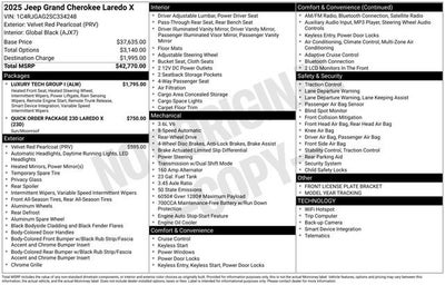 2025 Jeep Grand Cherokee Laredo X
