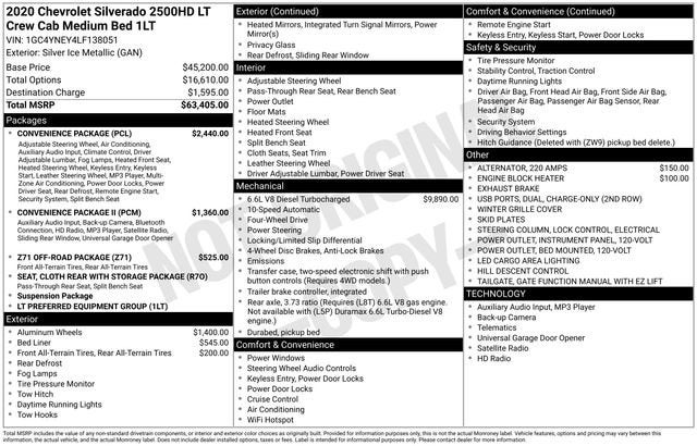 2020 Chevrolet Silverado 2500 HD LT