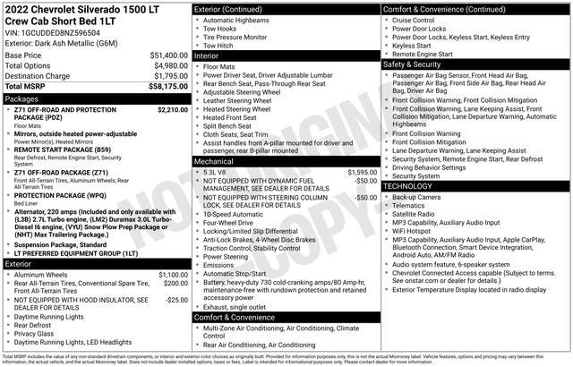 2022 Chevrolet Silverado 1500 LT