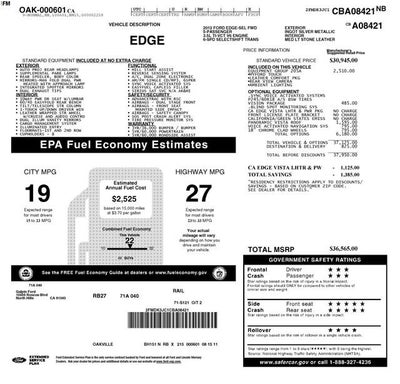 2012 Ford Edge SEL