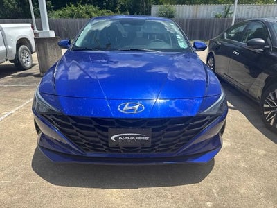 2023 Hyundai Elantra Hybrid Blue