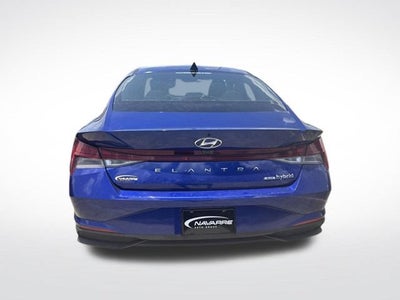 2023 Hyundai Elantra Hybrid Blue
