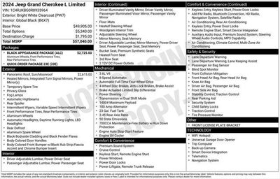 2024 Jeep Grand Cherokee L Limited 4x4