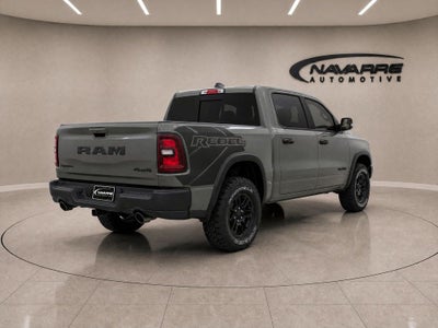 2026 RAM 1500 Rebel Crew Cab 4x4 5'7' Box