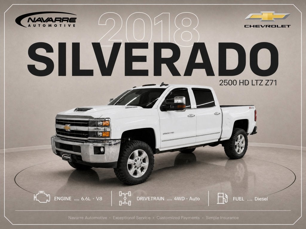 2018 Chevrolet Silverado 2500HD LTZ