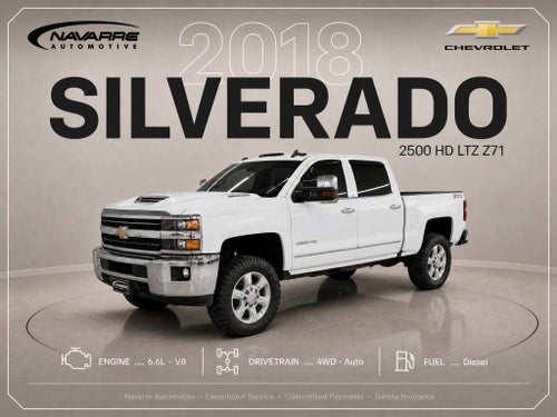 2018 Chevrolet Silverado 2500HD LTZ