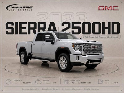 2023 GMC Sierra 2500HD 4WD Crew Cab Standard Bed Denali