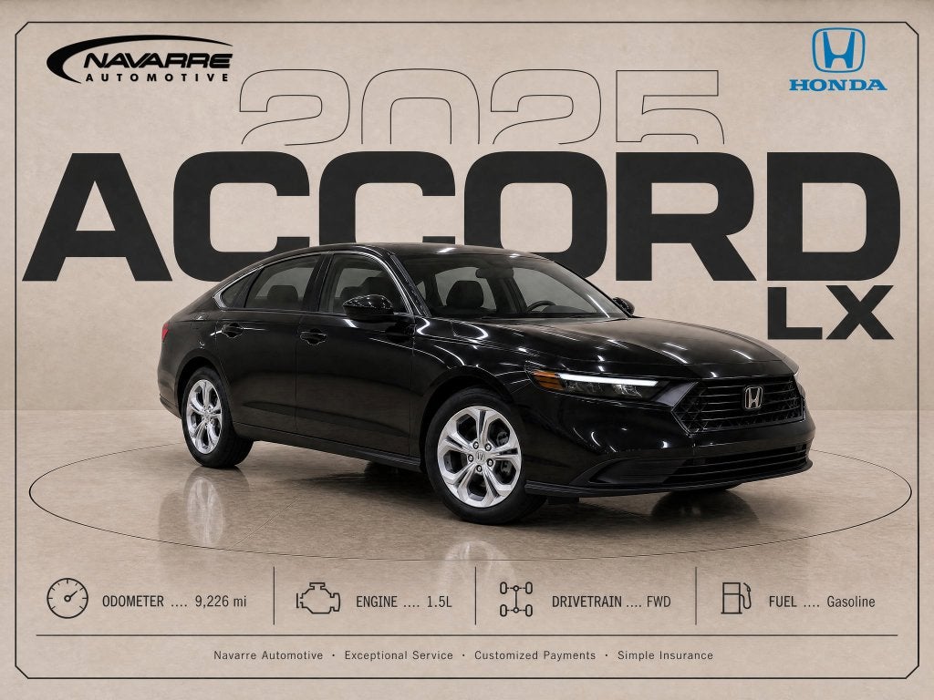 2025 Honda Accord LX