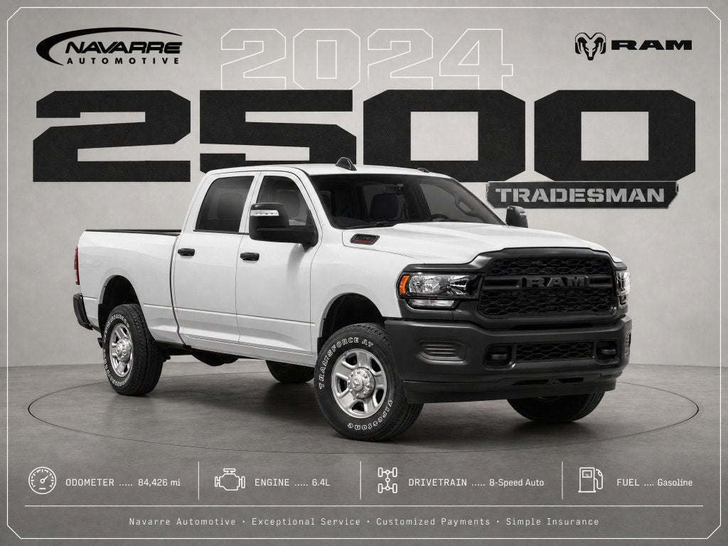 2024 RAM 2500 Tradesman Crew Cab 4x4 8' Box