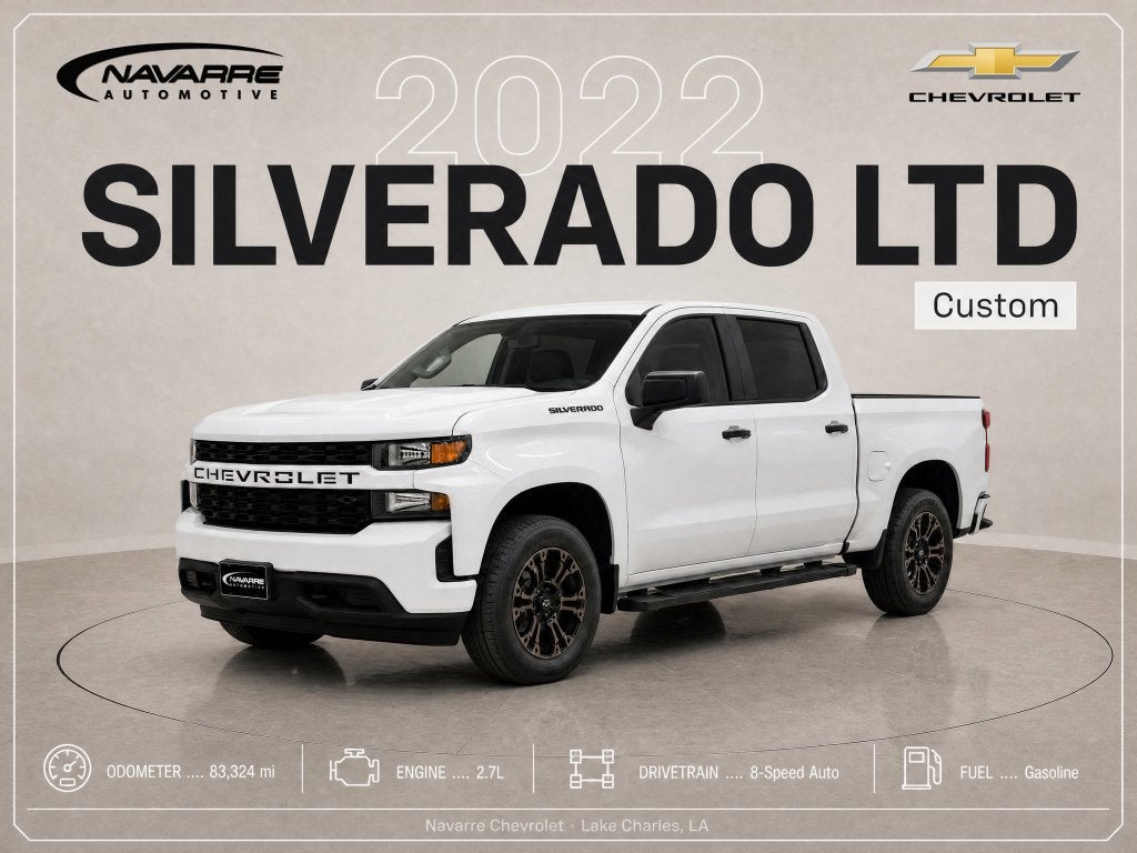 2022 Chevrolet Silverado 1500 LTD 2WD Crew Cab Short Bed Custom