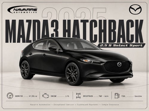 2025 Mazda Mazda3 Hatchback 2.5 S Select Sport