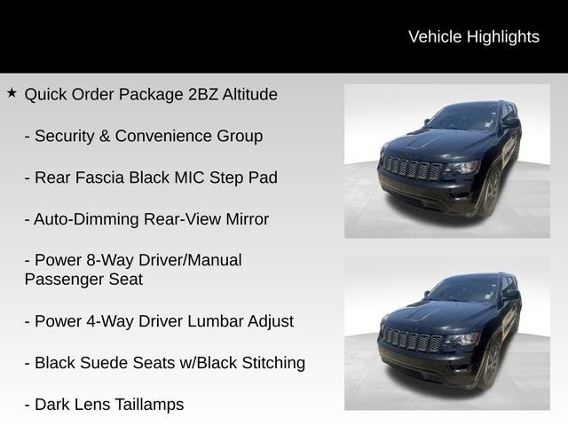 2020 Jeep Grand Cherokee Altitude