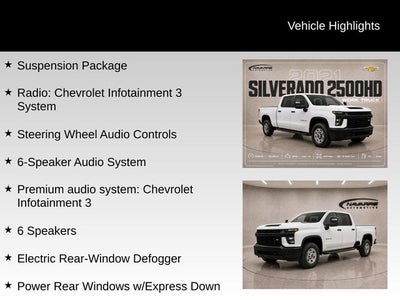 2021 Chevrolet Silverado 2500HD Work Truck