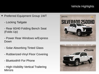 2021 Chevrolet Silverado 2500HD Work Truck