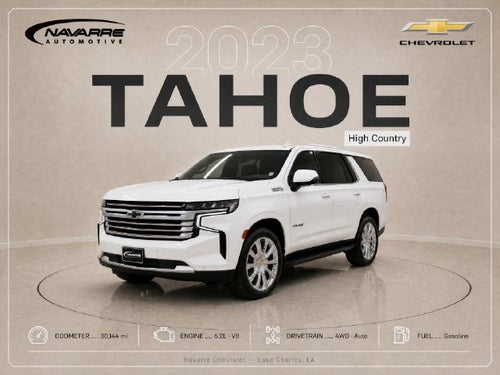 2023 Chevrolet Tahoe High Country